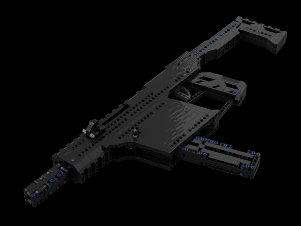 Kriss Vector SMG (Full Lego Gun) building instructions