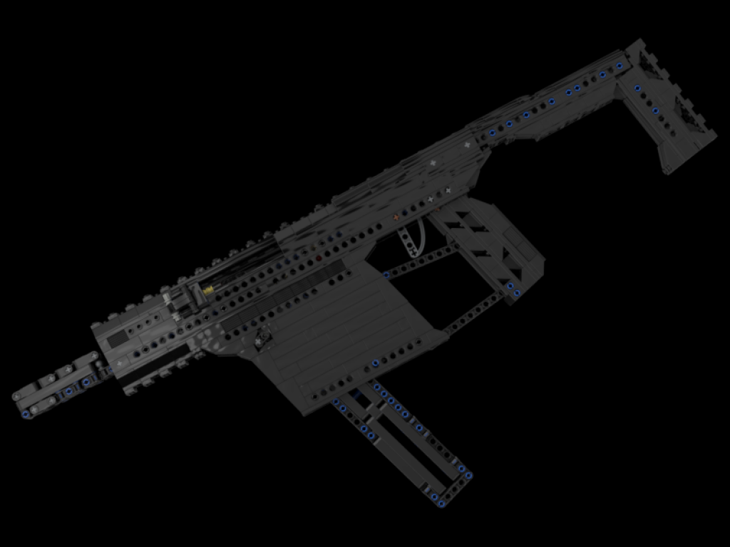 Kriss Vector SMG (Full Lego Gun) building instructions