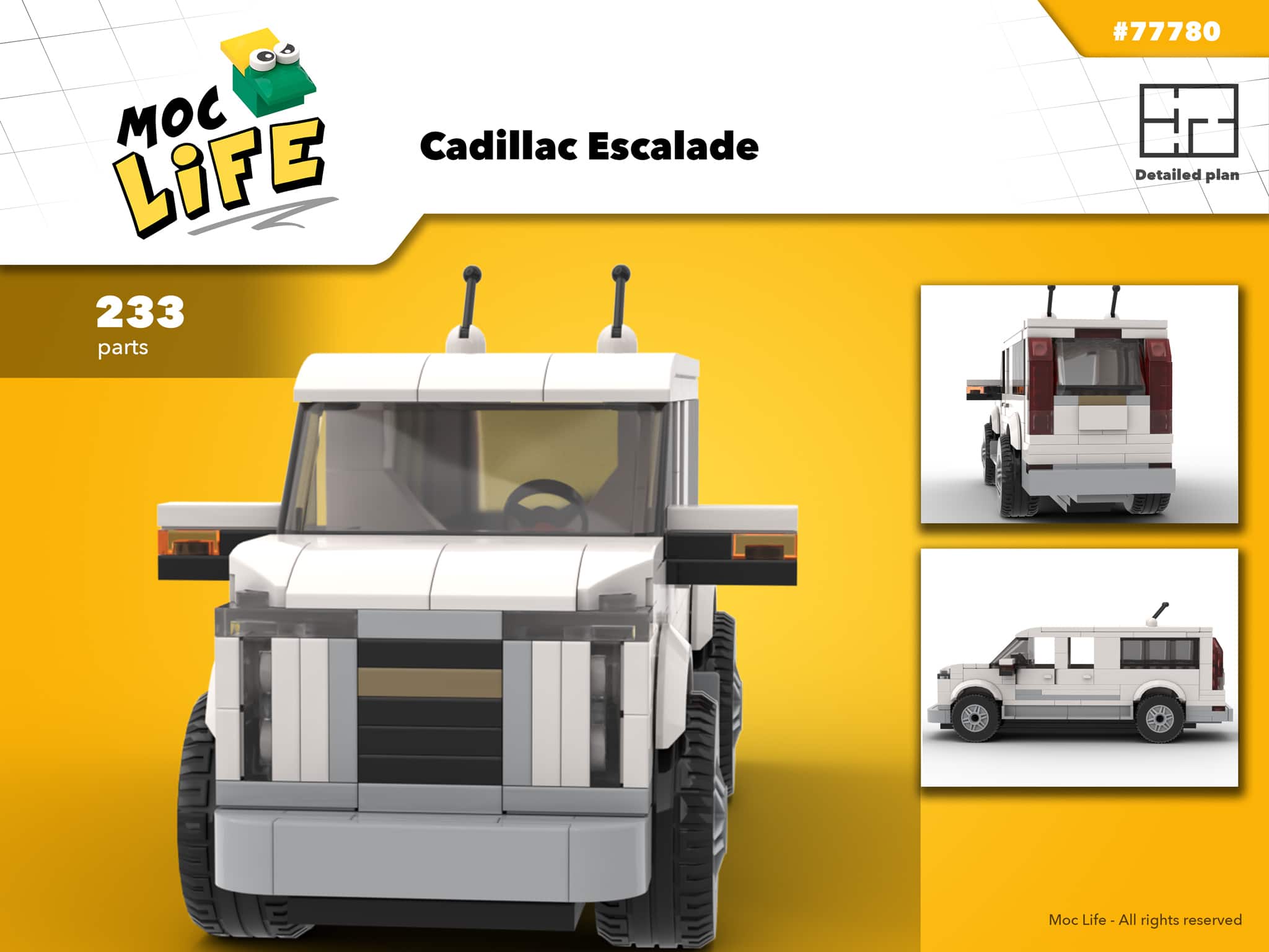 Lego Instructions Cadillac Escalade
