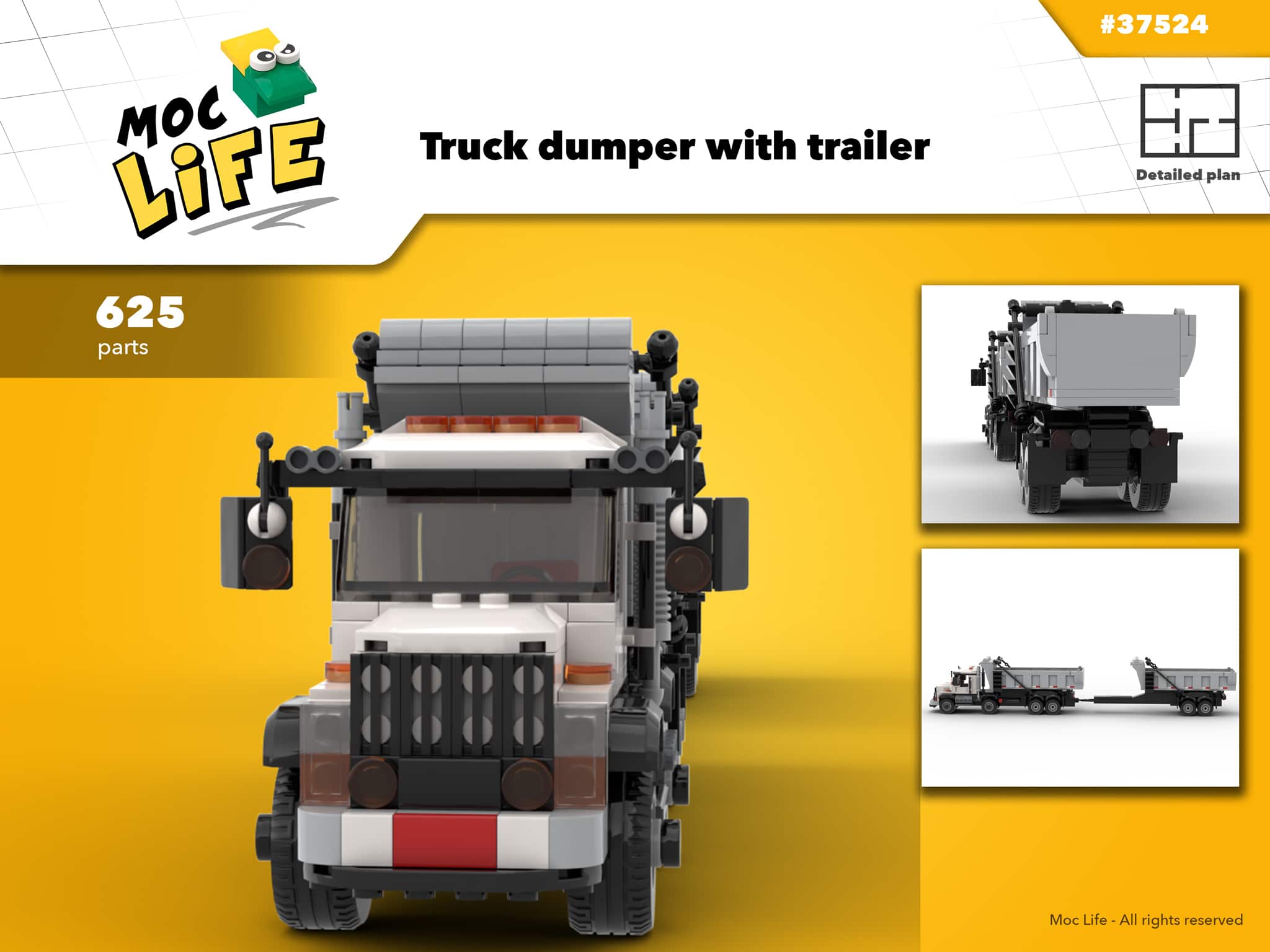 Lego® Instructions Dump truck with