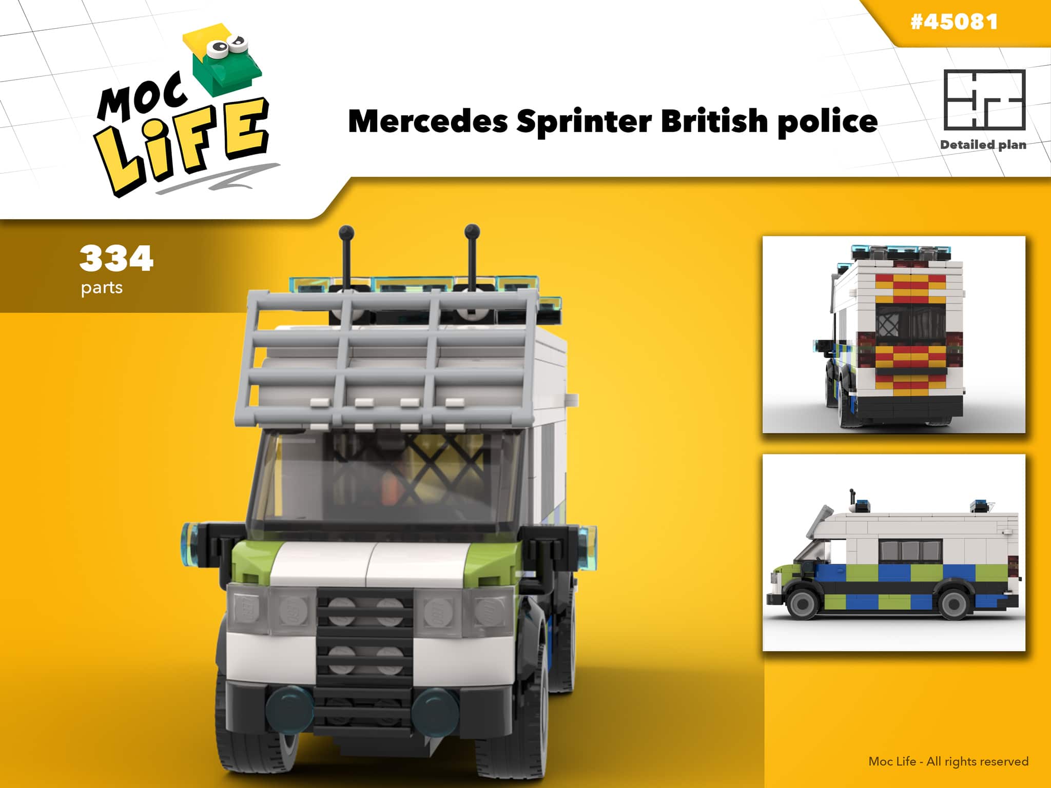 Lego mercedes sprinter clearance