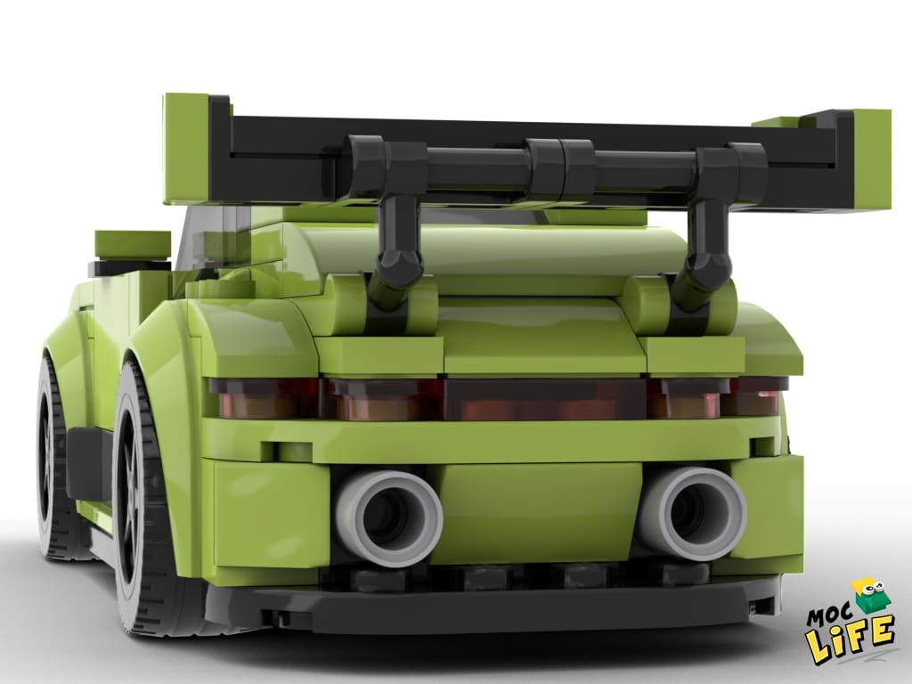 LEGO MOC Porsche 911 GT3 with manuel transmission by The one from the  Swabian