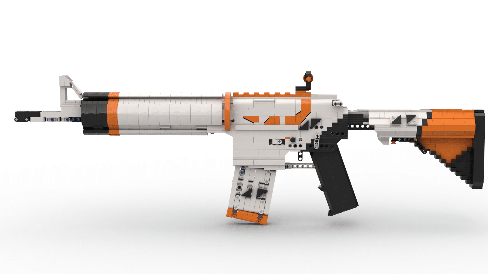 M4a4 asiimov battle фото 100