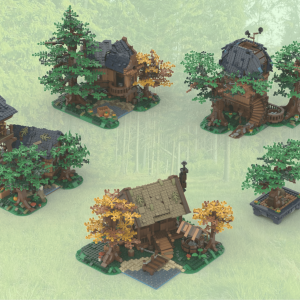 Tree House Forest Bundle - Alternative build 21318