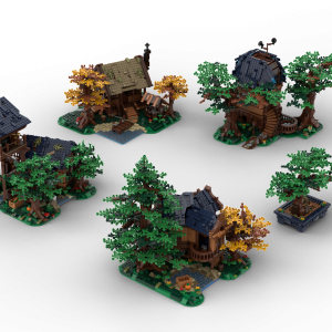 Tree House Forest Bundle – Alternative build 21318