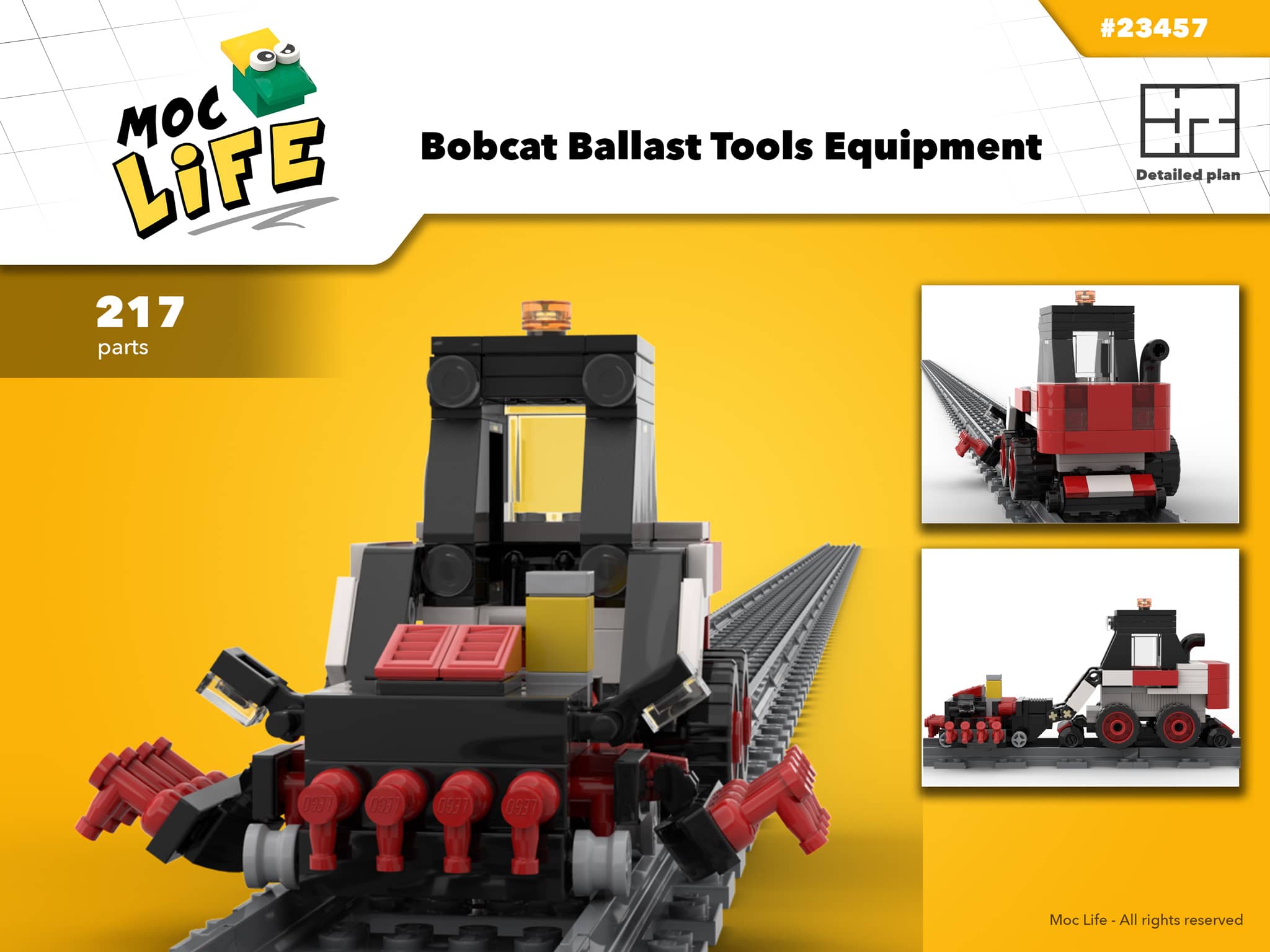 Lego moc on sale instructions