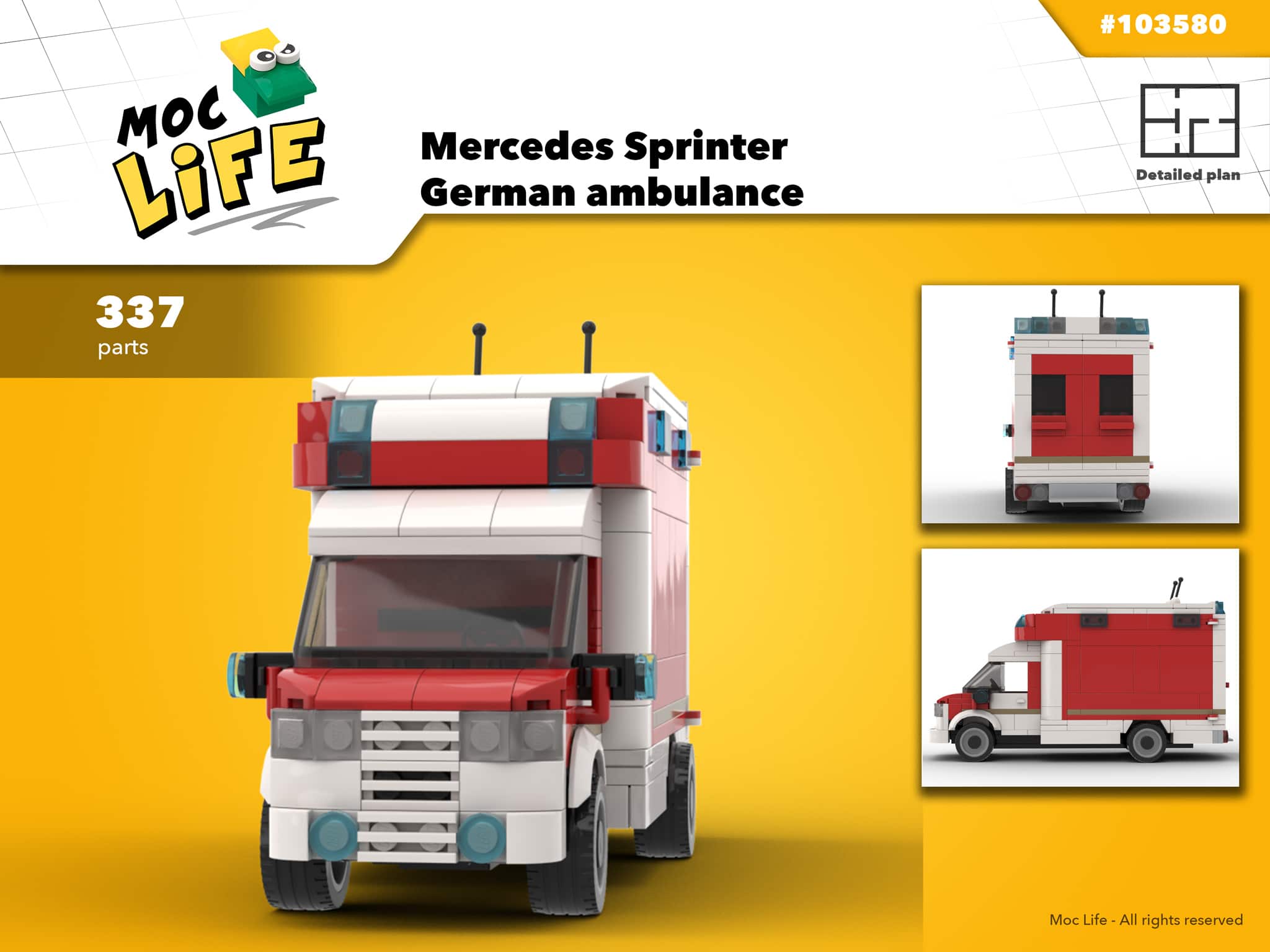 Lego sales mercedes sprinter