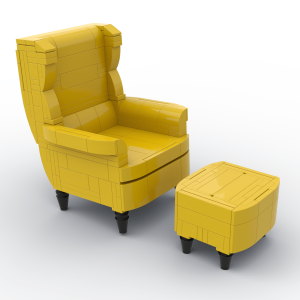 Popular swedish armchair