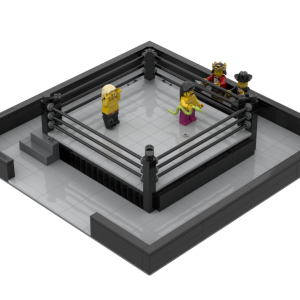 Professional Wrestling Ring – Black Brand