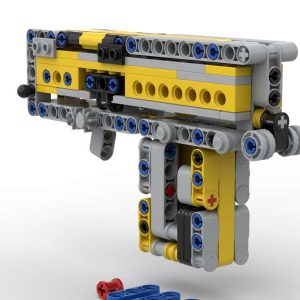 Working Lego Pistol (3 stud wide)