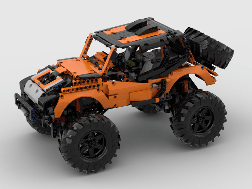 LEGO Technic 4x4 Crawler Monster Truck Remote Control Toy Car Off Road  (42099)