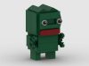 LEGO PEPE The Frog Brickheadz instructions
