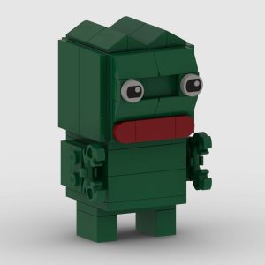 LEGO PEPE The Frog Brickheadz instructions
