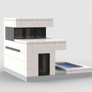 Custom MOC High-tech country house