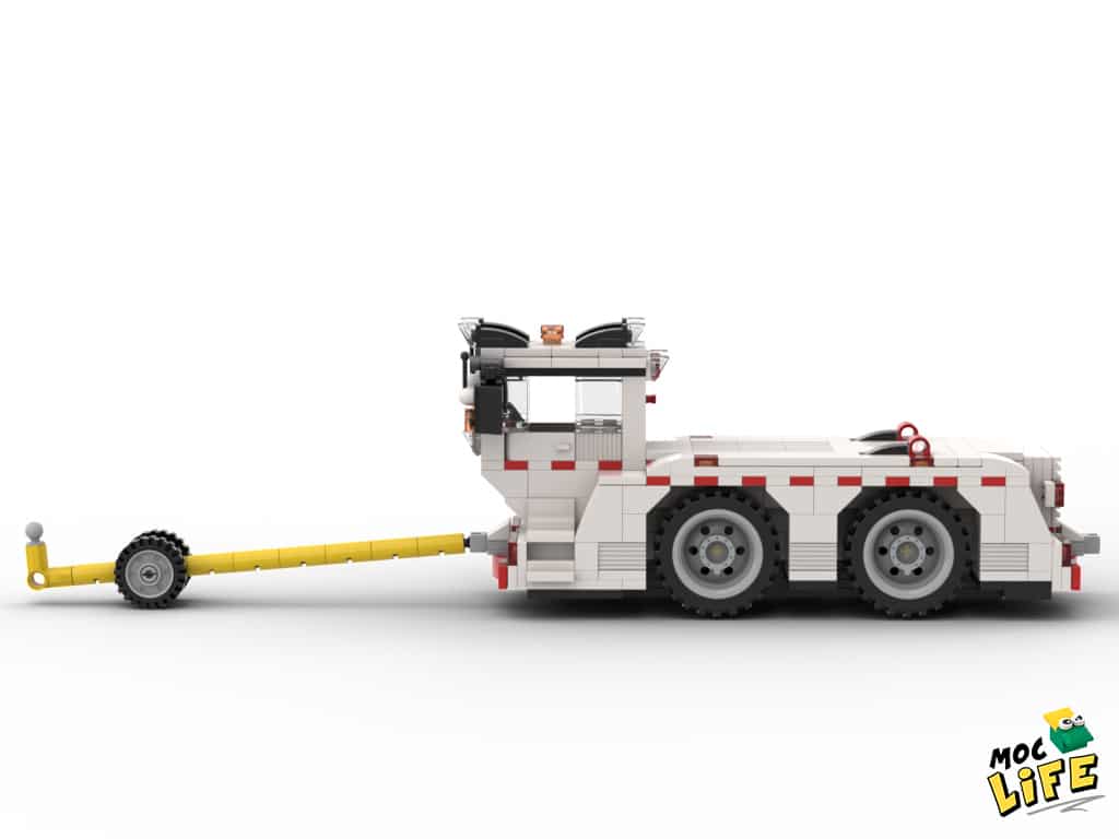 Vanding om Tredje Lego® Custom Instructions Airport Tow truck