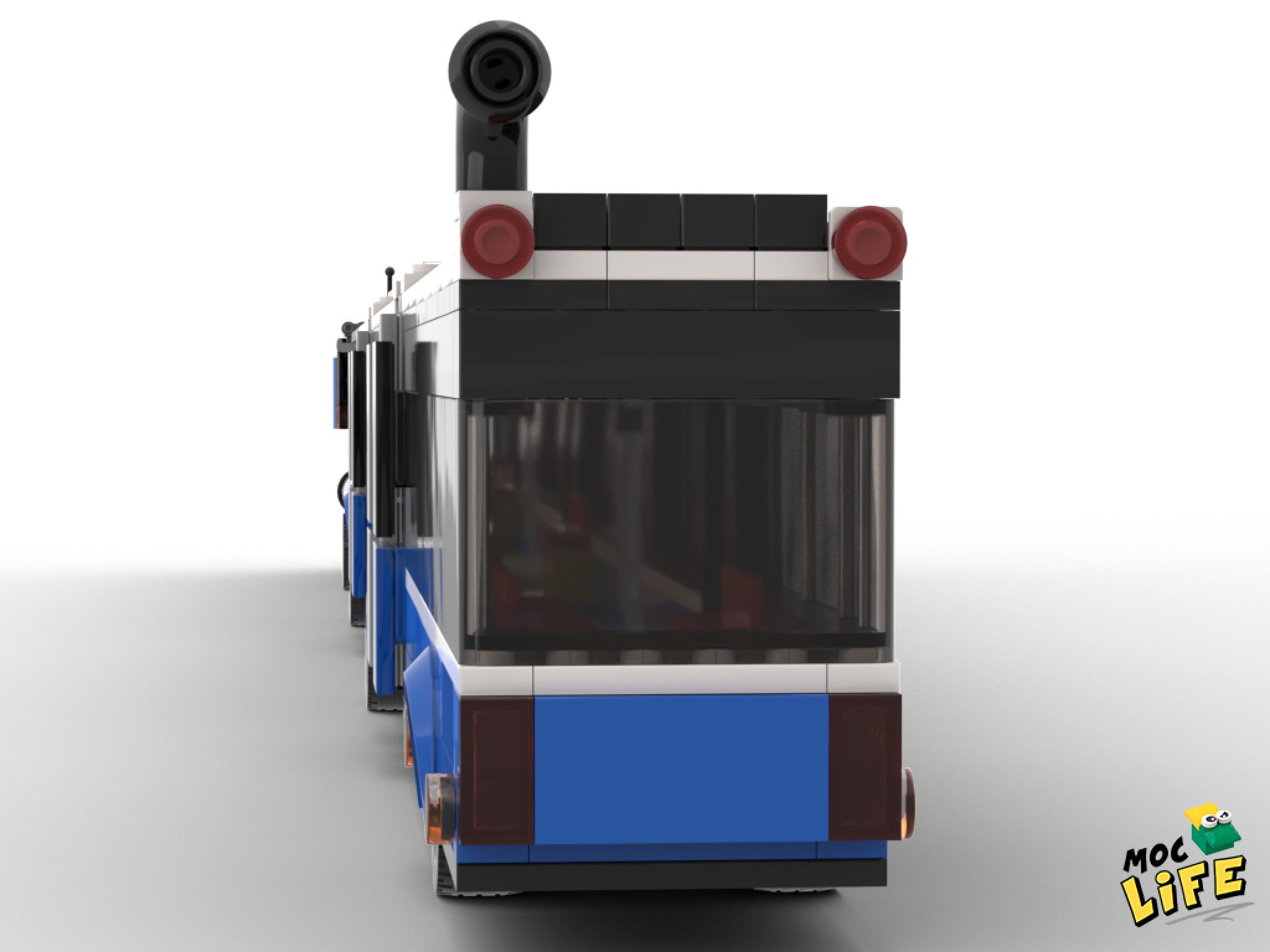 Lego® Instructions Bi articulated bus