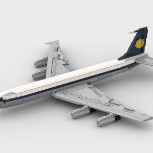 Boeing 707 - Lufthansa (INSTRUCTIONS ONLY)