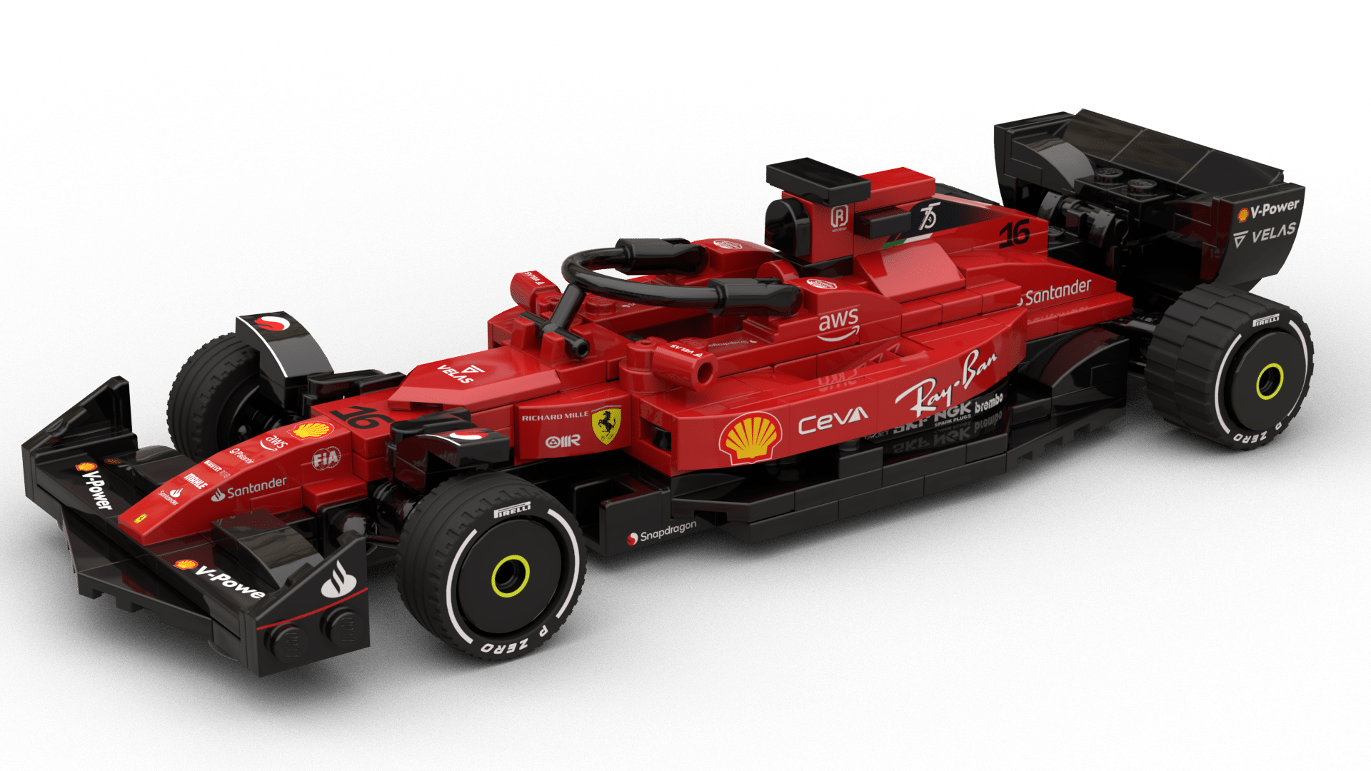 antik Uforudsete omstændigheder Søjle Lego® Instructions F1 Ferrari F1-75