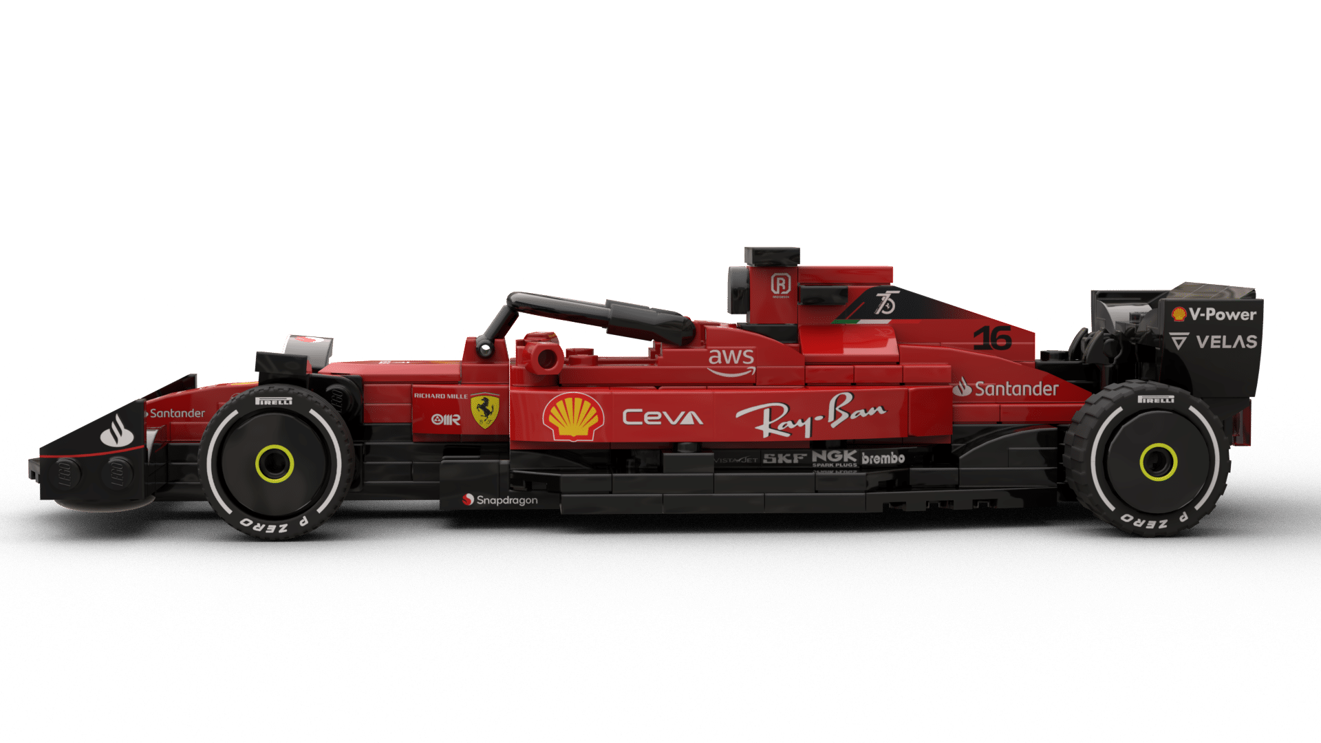 LEGO MOC F1 Ferrari F1-75 - Monza by LegoCG