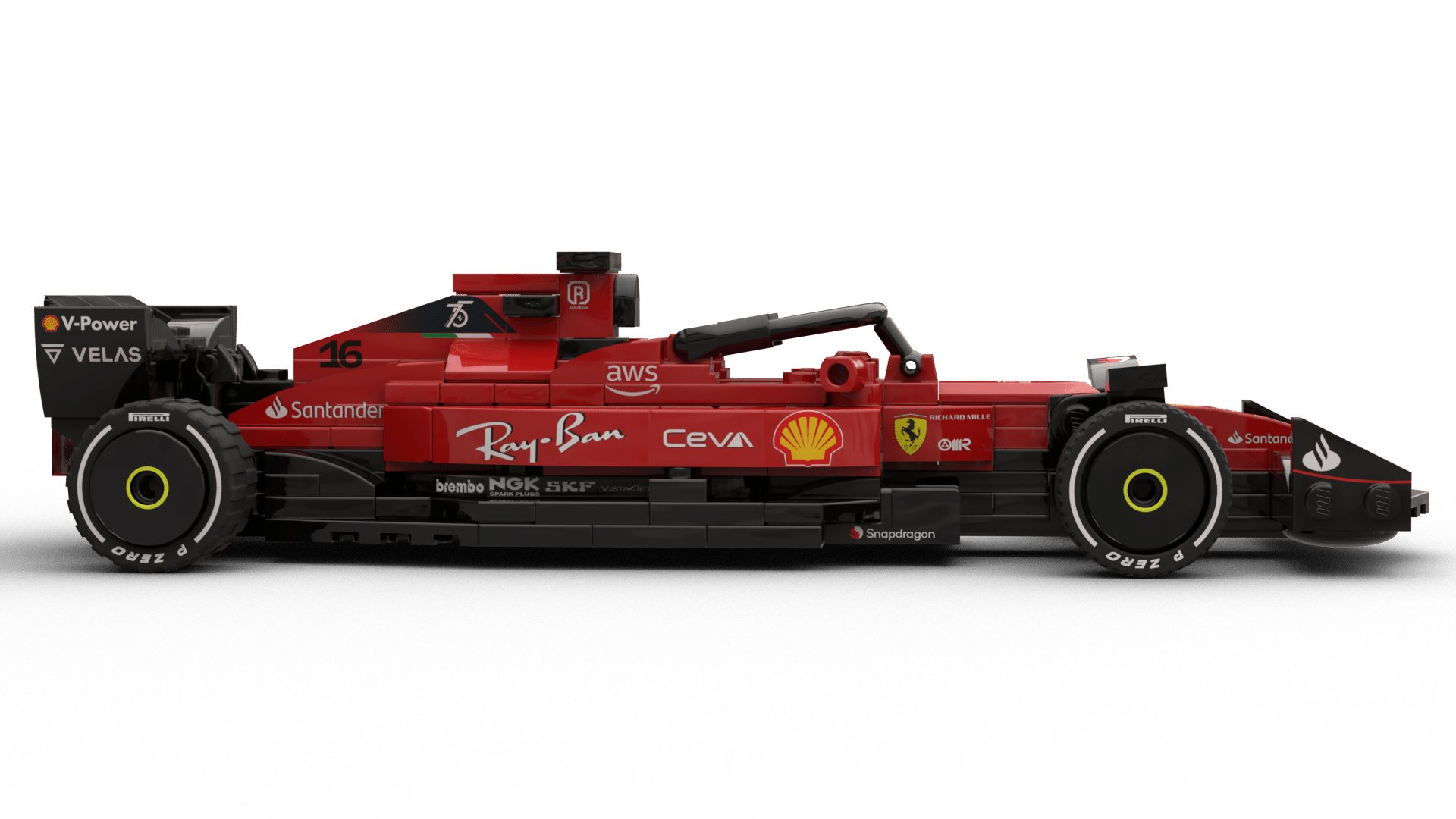 The Lego Ferrari F1-75 Reveal! 