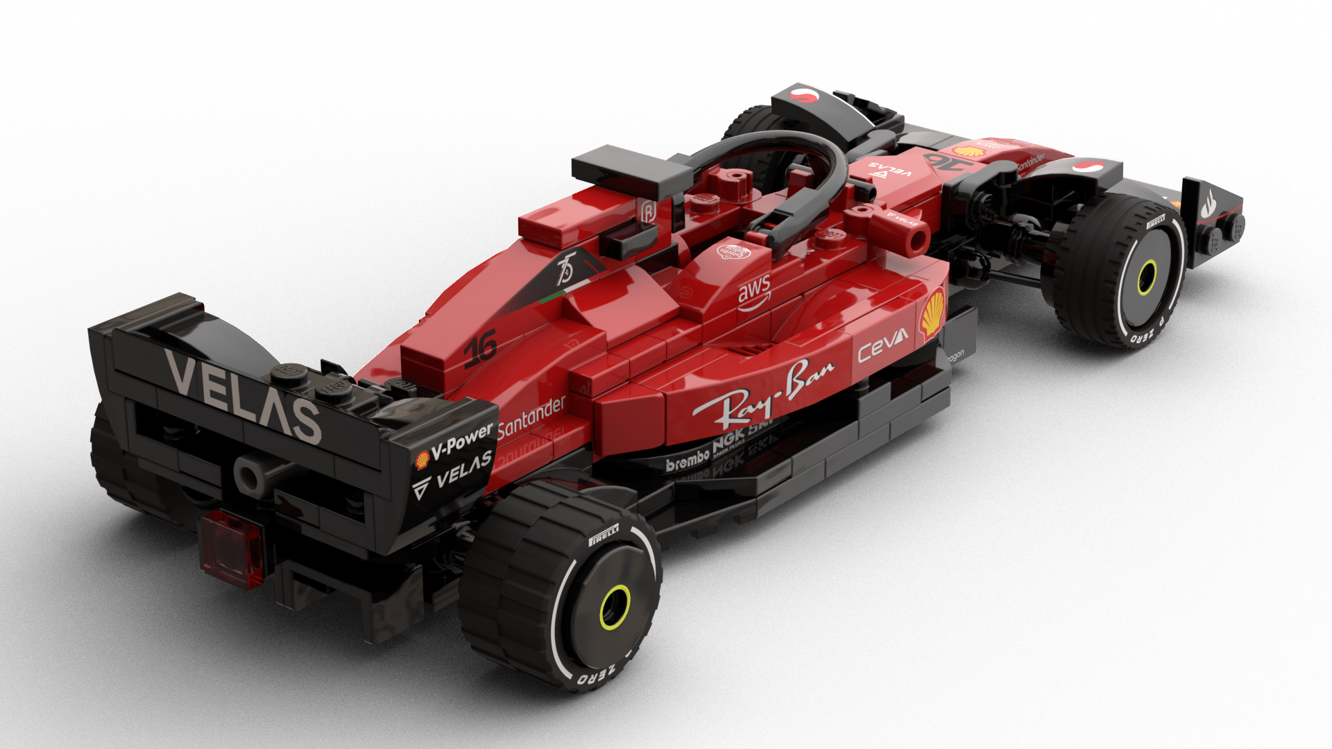 Lego® Instructions F1 Ferrari F1-75