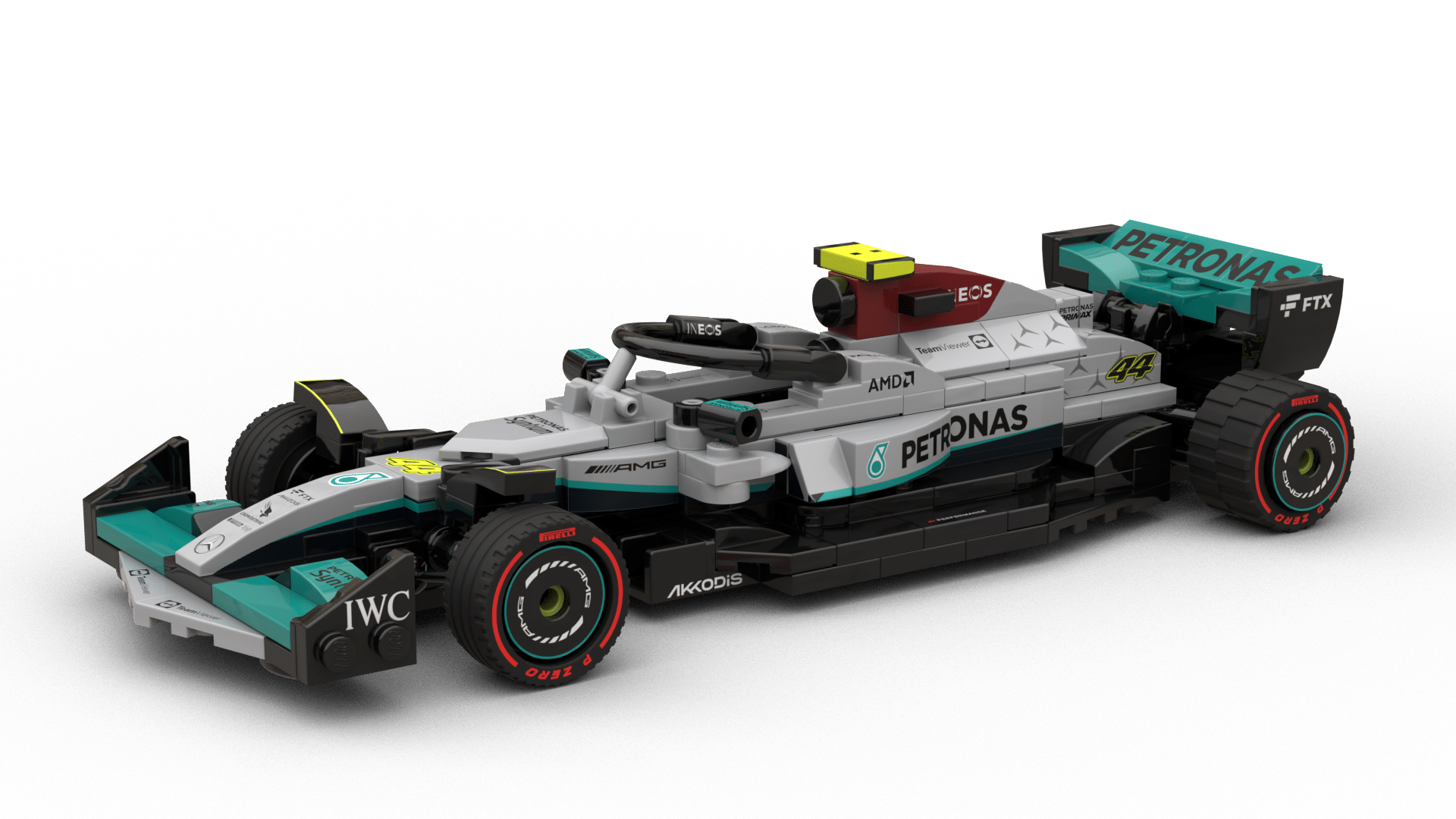 Lego® Instructions F1 Mercedes W13