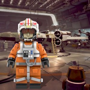 LEGO® instructions Luke Skywalker (Red Five) Mega Figure (fits official Lego Helmet)