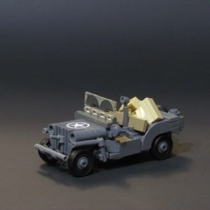 Custom LEGO WW2 American Willys MB "Jeep"