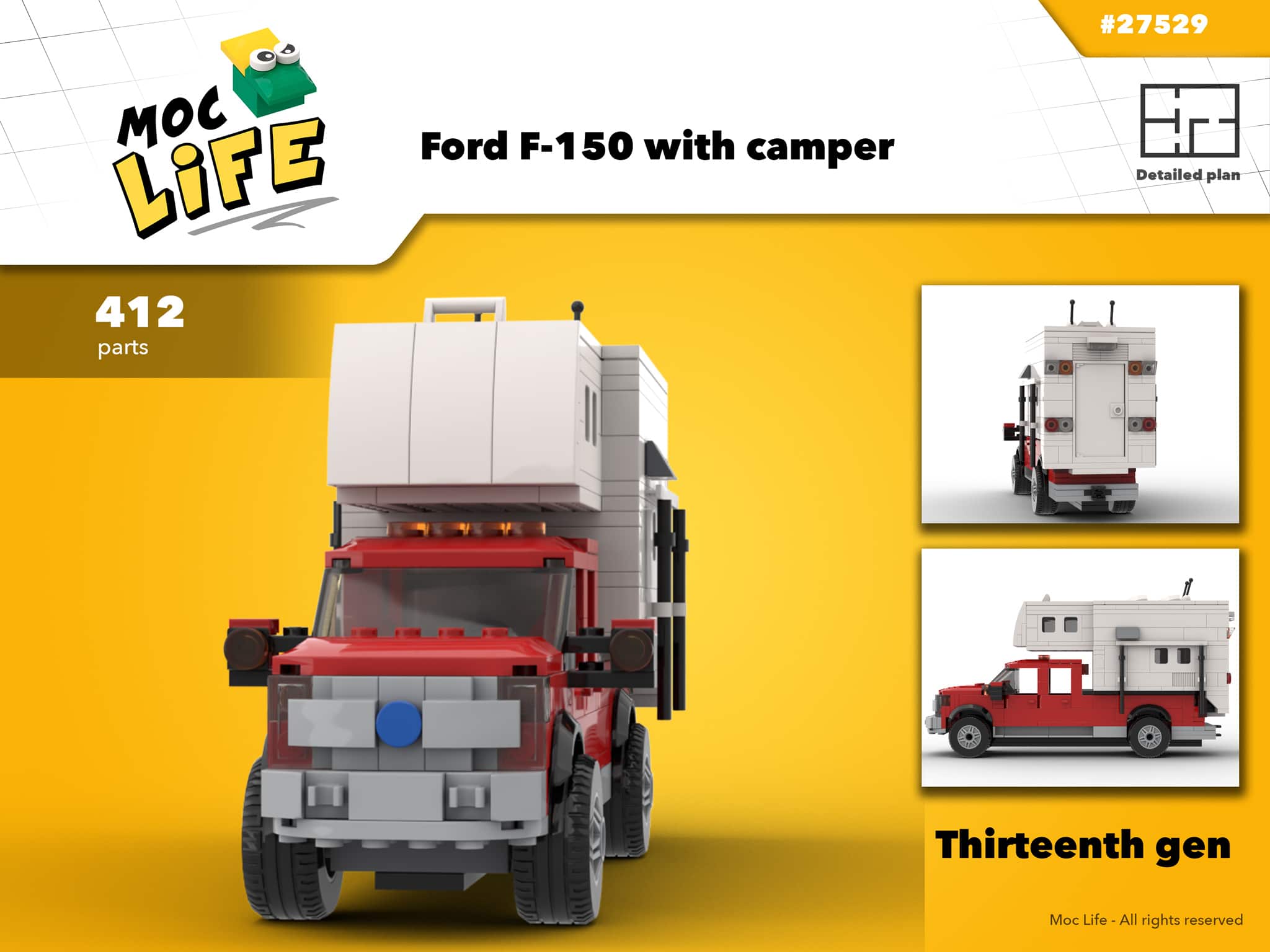 Lego® Instructions Ford camper