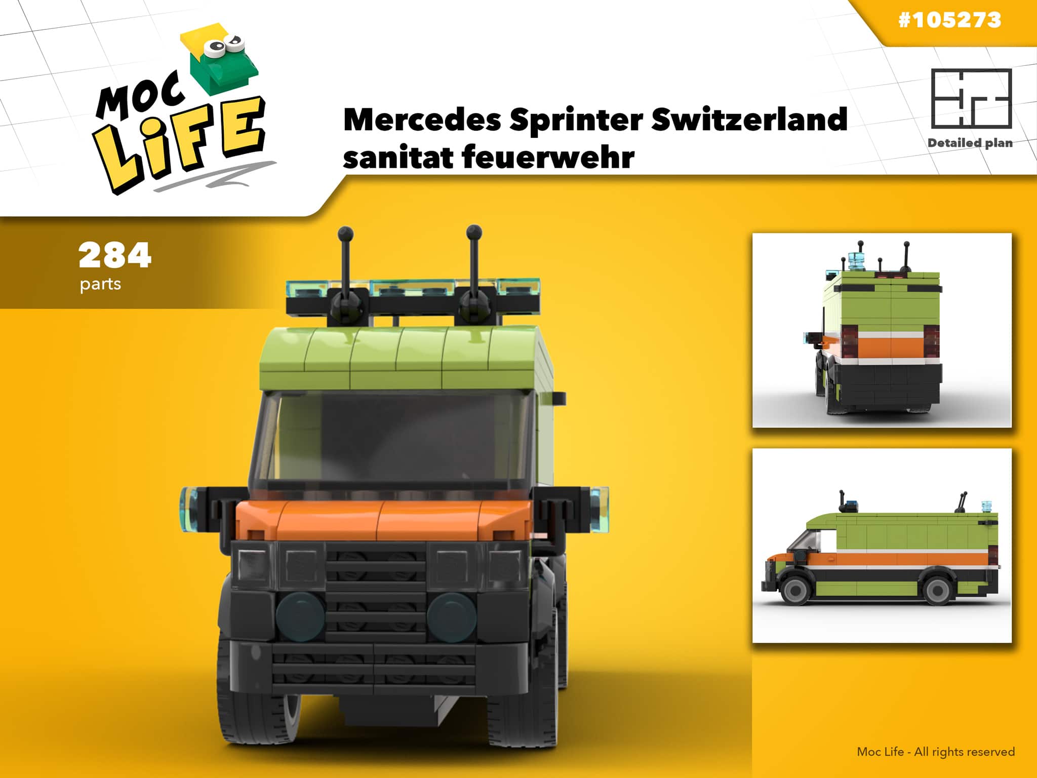 Mercedes sprinter online lego