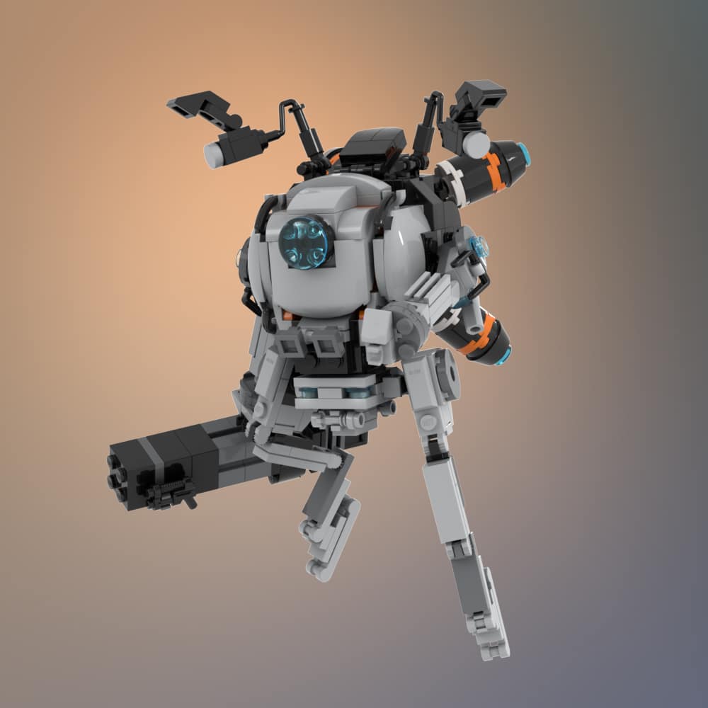 Northstar Titan - Titanfall 2  Lego titanfall, Lego robot