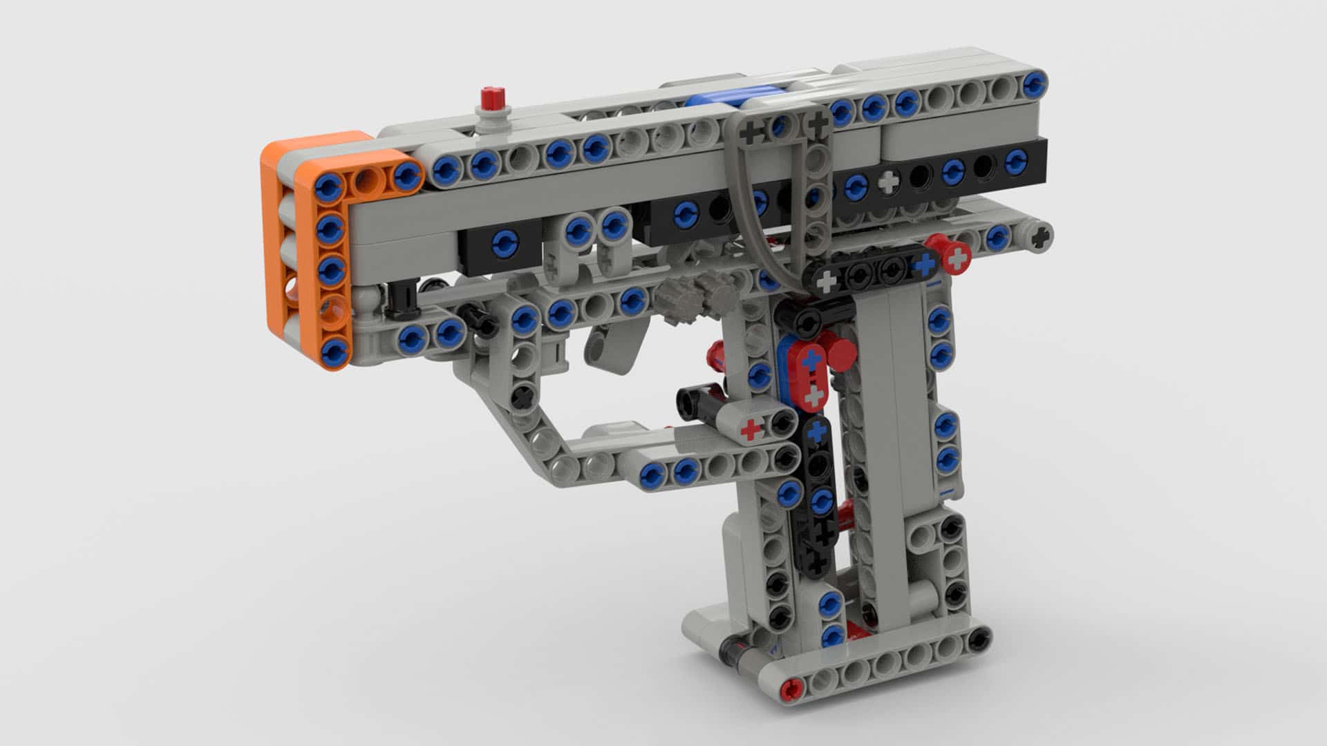 Glock gun replica Lego working - Instruction/Custom shooting Beretta gun/Working lego Colt 2000 pistol