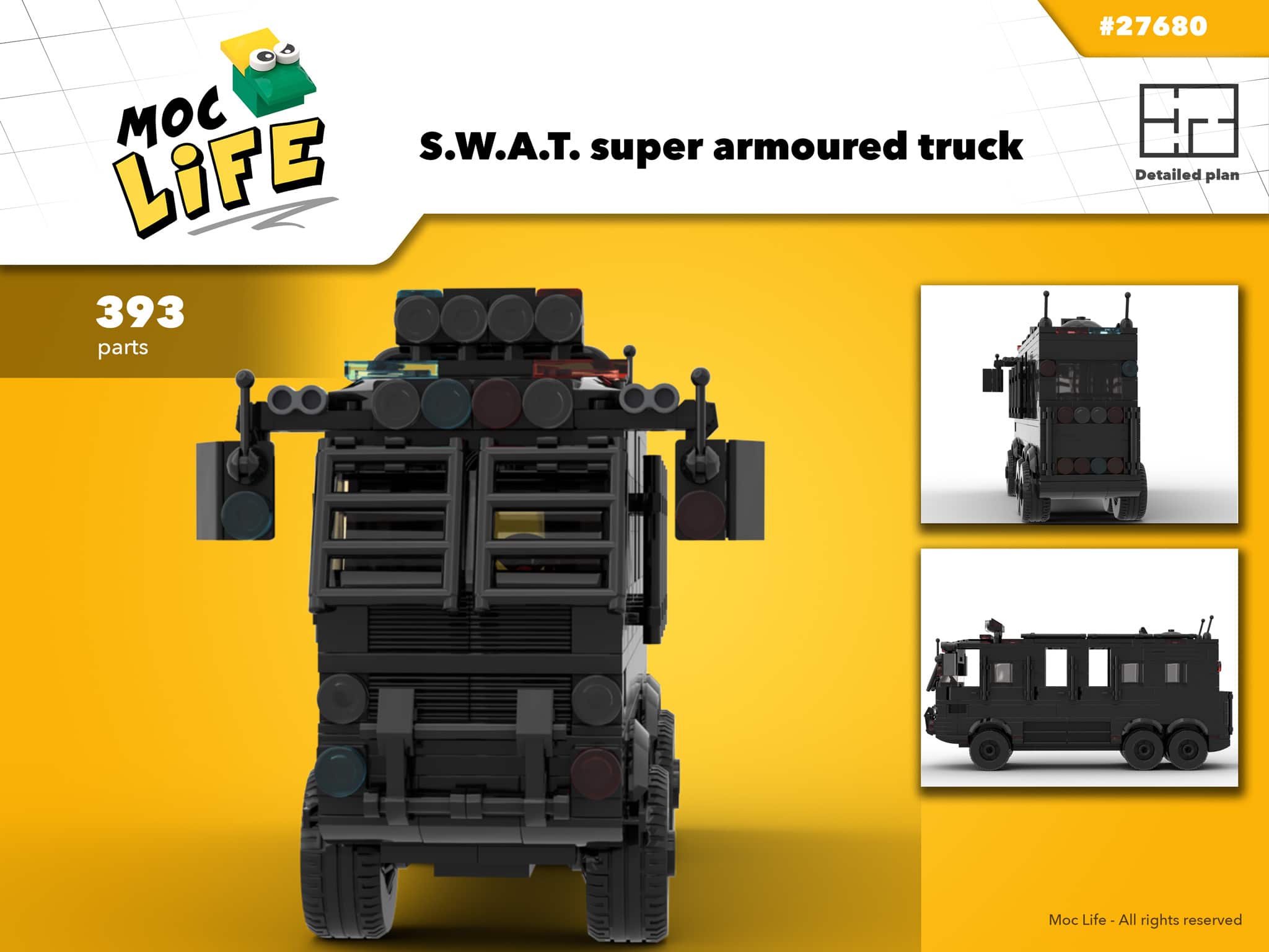 lego® Instructions super armored truck