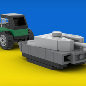 LEGO John Deere Tractor & Russian Tank