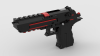 LEGO Desert Eagle Blowback Rubber Band Gun Instructions