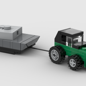 LEGO John Deere Tractor & Russian Tank