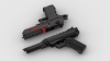 LEGO Inertial Blowback Pistols Combo Instructions