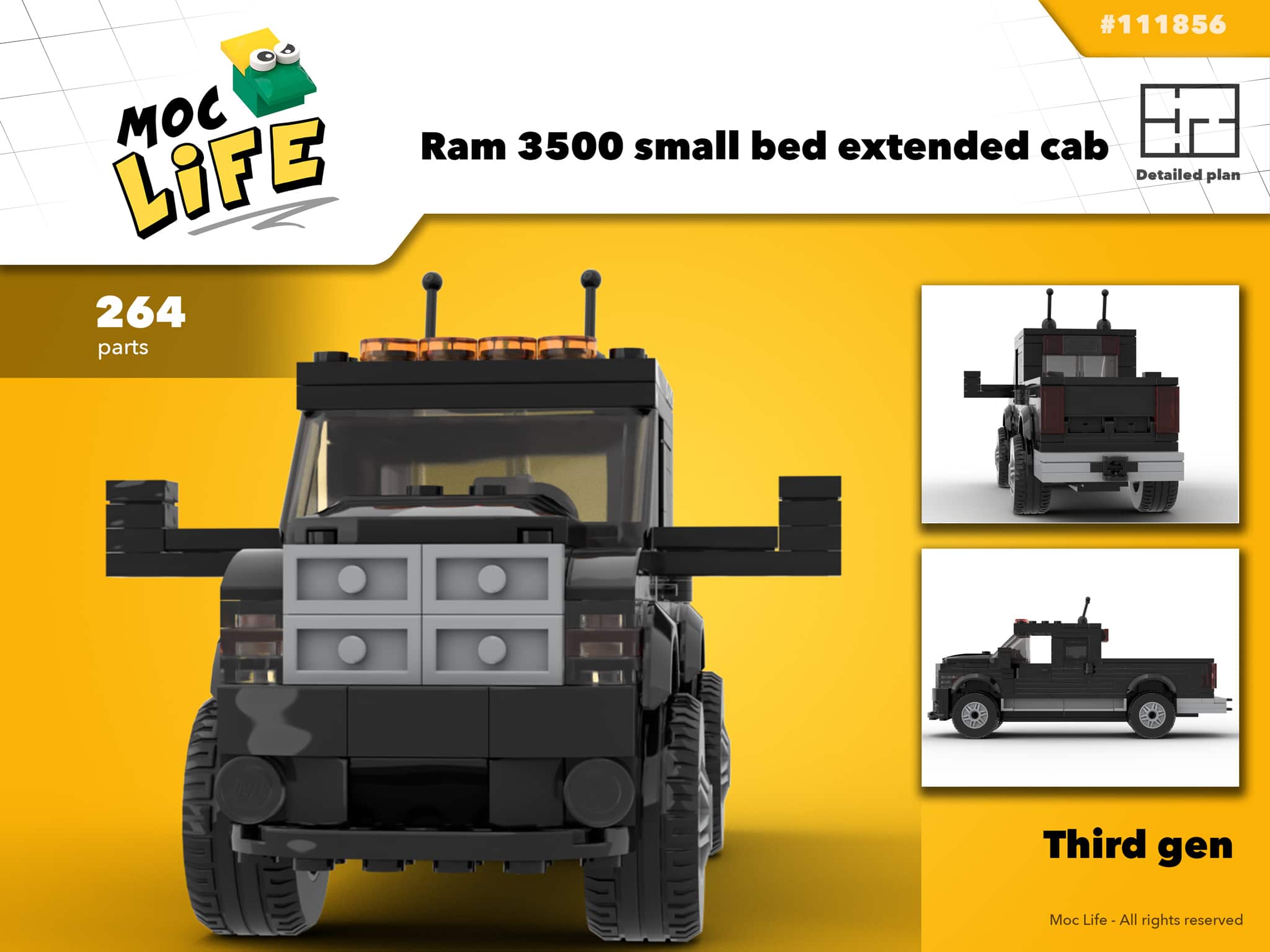 Lego dodge ram 2025 3500