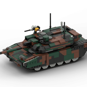 LECLERC Main Battle Tank | 1:33 Minifigure Scale instructions