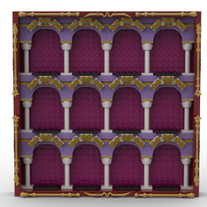 Muppet show minifigures display