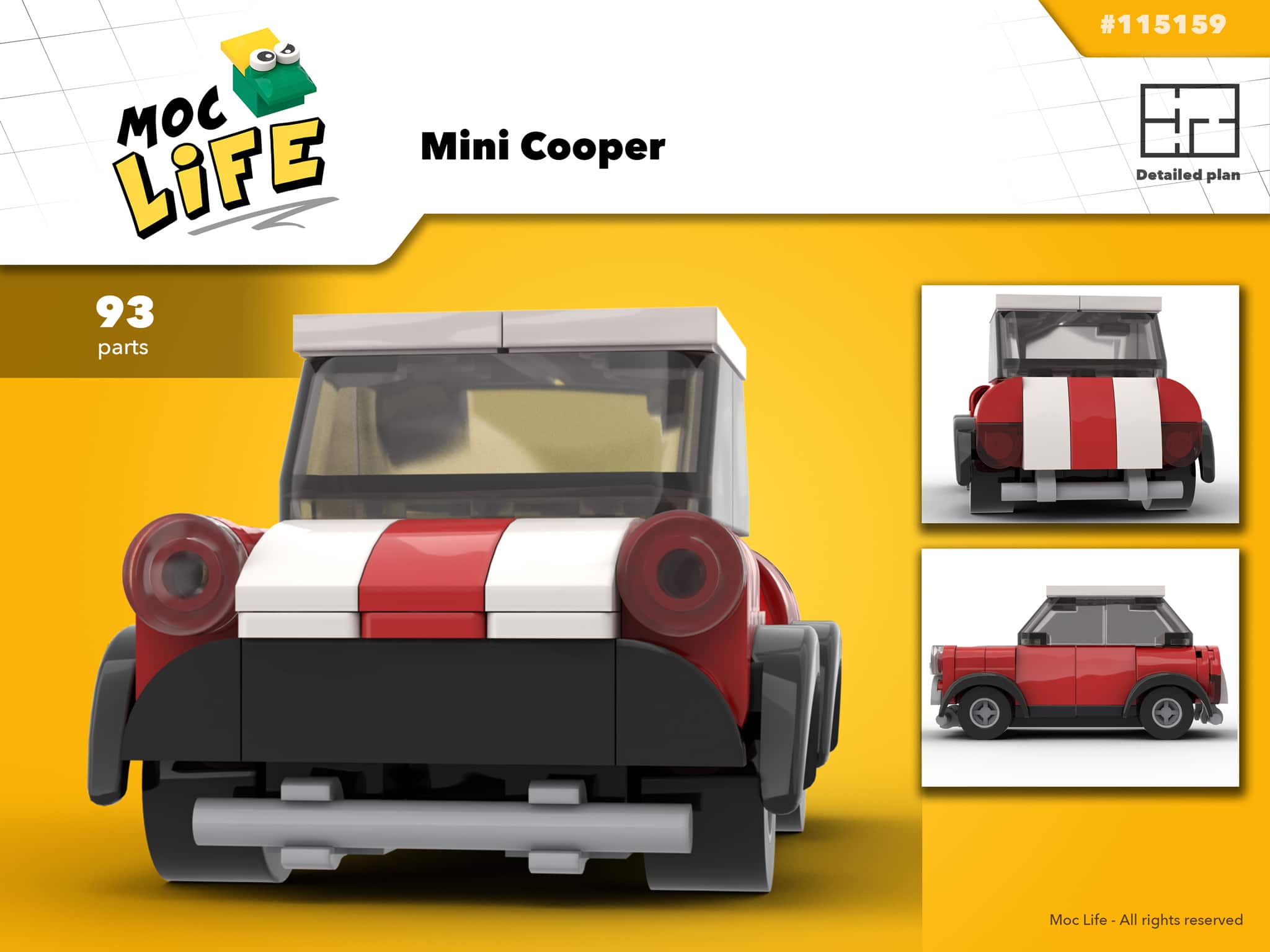 Lego® Instructions Mini Cooper