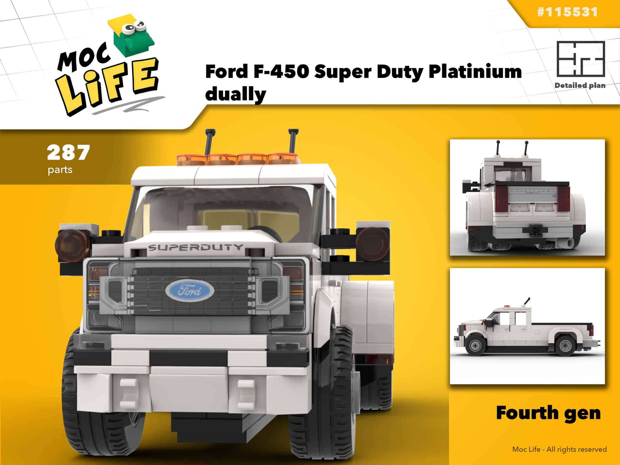 Lego ford f350 online
