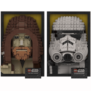 LEGO® instructions Star Wars 3D Frames - Obi-Wan Kenobi & Stoormtrooper