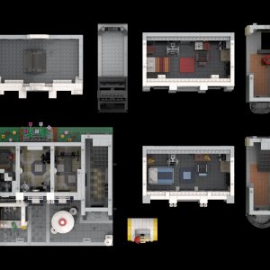 Gym & Ice Cream Stand – 10255 Assembly Square Alternative Build