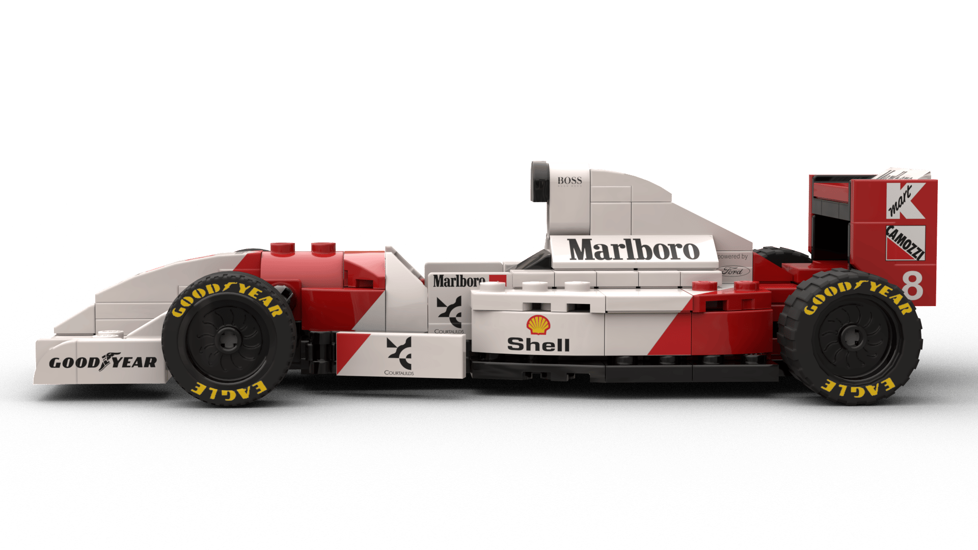 Building lego McLaren F1 car – by Michael Sliwinski