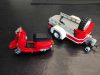 Vespa Piaggio and T1 trailer