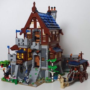 Medieval Castle Keep – Alternative build 21325 + 31120
