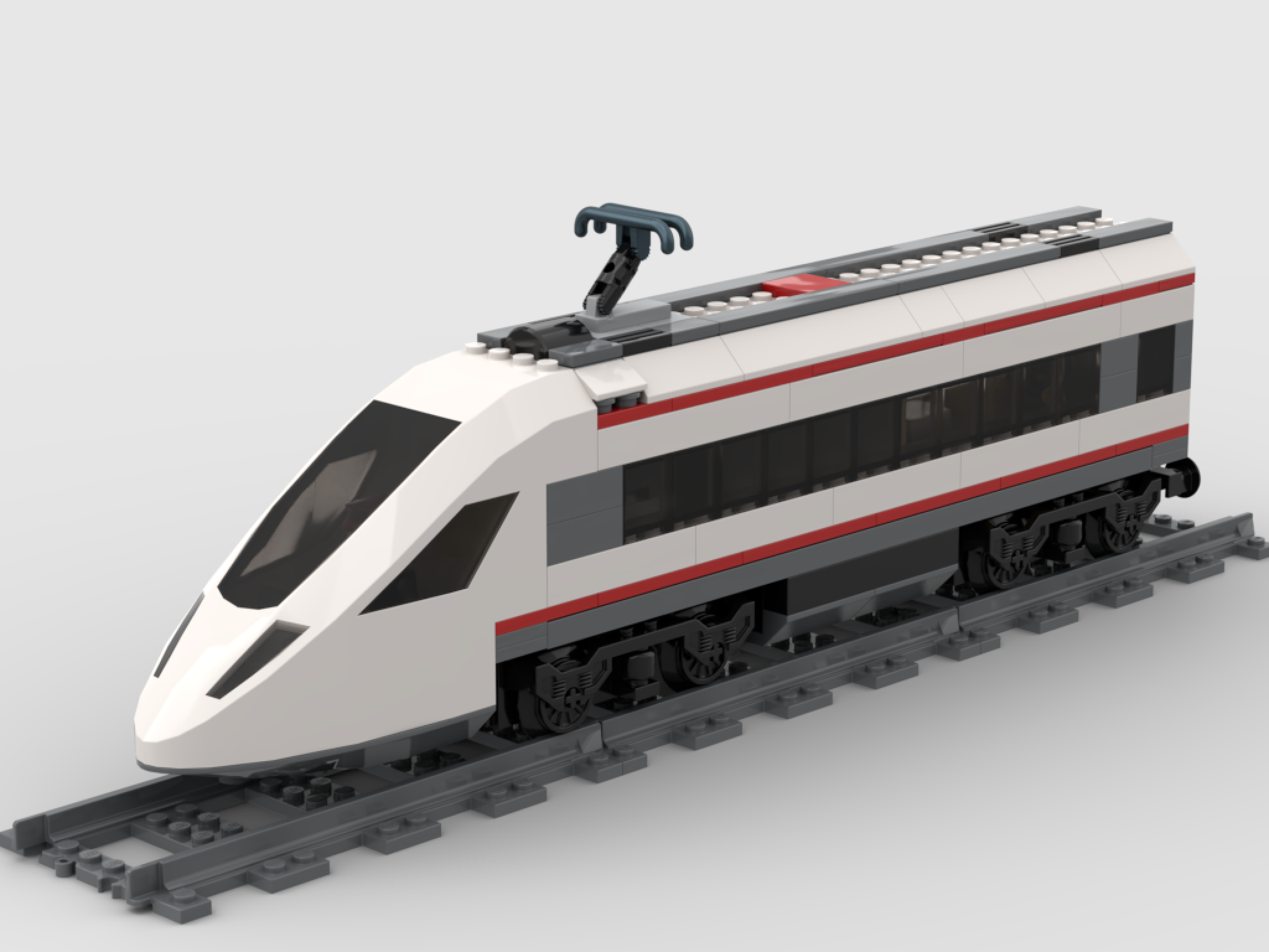 Lego® Instructions 60051 High speed passenger train Motrice