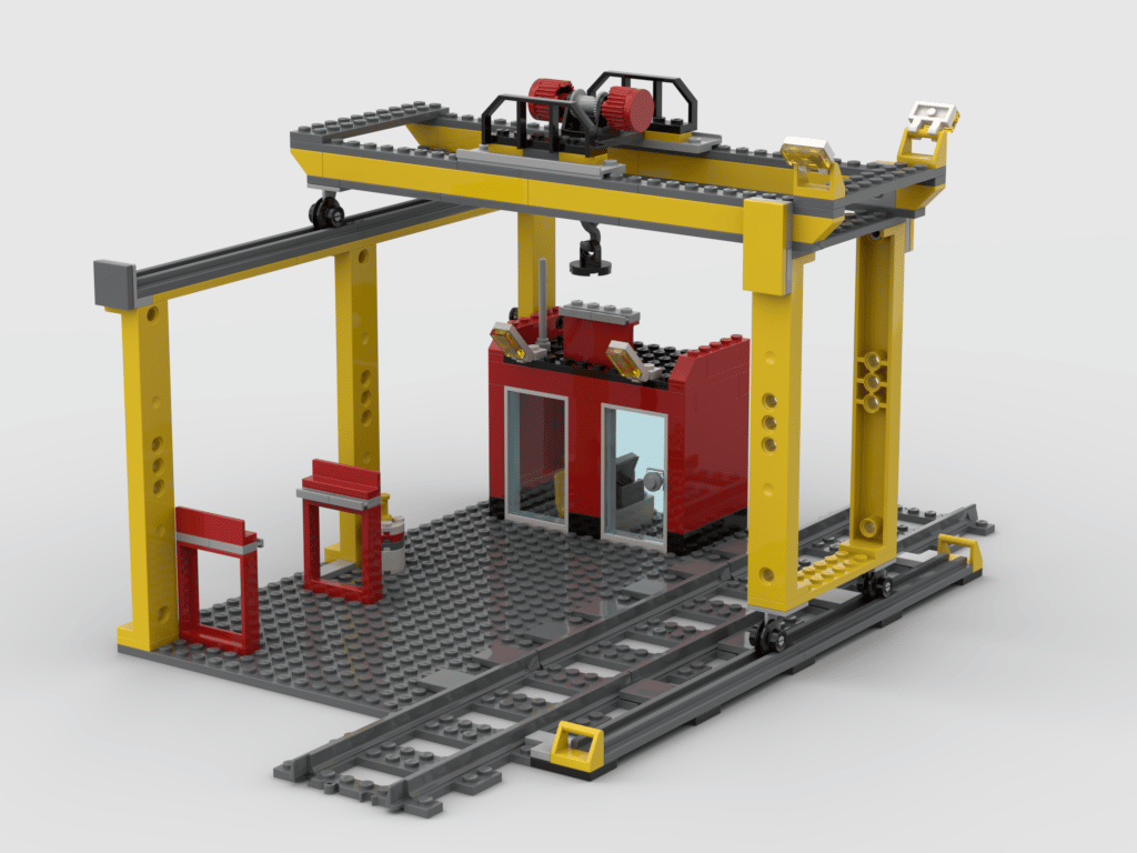 skud er der variabel Lego® Instructions 60052 - Cargo train - Cargo station - Riedizione