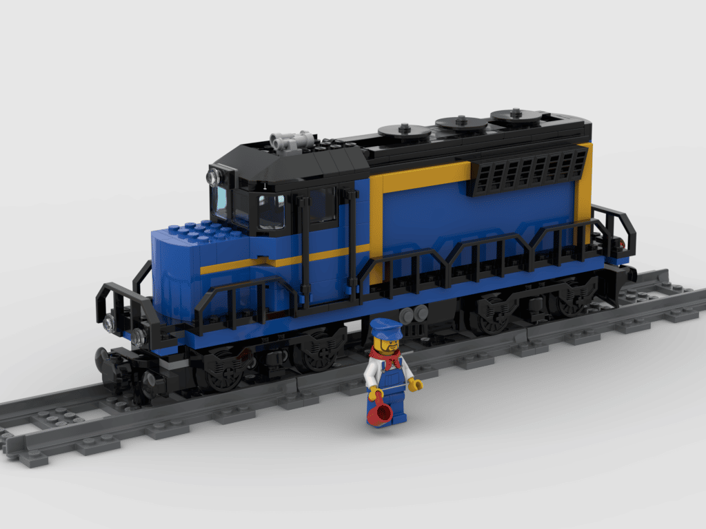Åben Cruelty skille sig ud Lego® instructions 60052 - Cargo train - Locomotiva - Riedizione